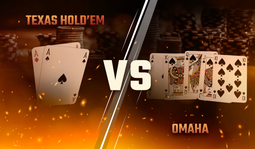 Texas Hold'em and Omaha